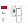 Spausdintuvo etiketės Capture 35001359 Baltos ritininės tiesioginio termospaudos 3,6×8,9 cm 260 etikečių ritinyje juoda žymė