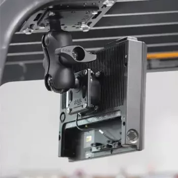 RAM Mounts Shock Buster adapteris RAM-SHOCK-75U 75 mm VESA skylių raštas juodas