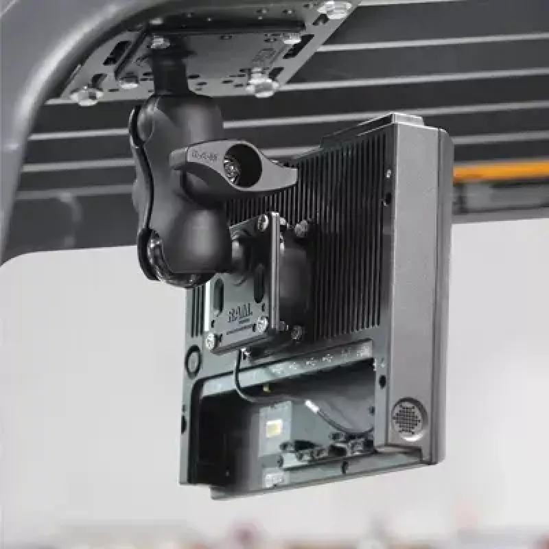 RAM Mounts Shock Buster adapteris RAM-SHOCK-75U 75 mm VESA skylių raštas juodas