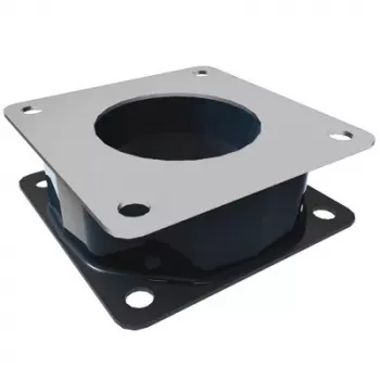 RAM Mounts Shock Buster adapteris RAM-SHOCK-75U 75 mm VESA skylių raštas juodas