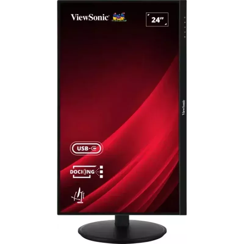 Viewsonic VG Series VG2409U-2 kompiuterio monitorius 60,5 cm (23,8 col.) 1920 x 1080 pikselių Full HD LED juodas
