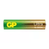 Vienkartinė šarminė baterija GP GP24AU AAA 44,5 mm aukštis 11,5 g cilindrinė laikymo trukmė 10 metų sertifikuota pagal IEC 60086-2:2021