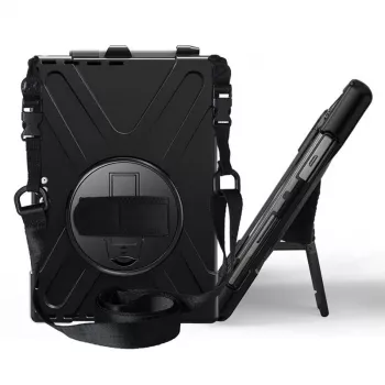 Cover eSTUFF AUSTIN Defender dėklas, skirtas Microsoft Surface Pro 7+/7/6/5/4, juodas