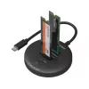 Sandberg USB3.2 Cloner Dock for NVMe M.2 SSD, Juoda, 20 Gbit/s