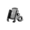 Pasyvus laikiklis Cellularline Rider Steel Universal mobiliesiems telefonams, juoda