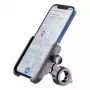 Pasyvus laikiklis Cellularline Rider Steel Universal mobiliesiems telefonams, juoda
