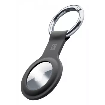 Cellularline Key Ring - AirTag silikoninis dėklas su kabliuku, skirtas AirTag