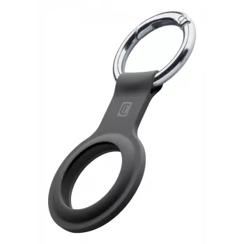 Cellularline Key Ring - AirTag silikoninis dėklas su kabliuku, skirtas AirTag