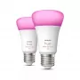 Philips Hue White and colour ambience A60 – E27 išmanioji lemputė – 1100 (2 vnt. pakuotė)