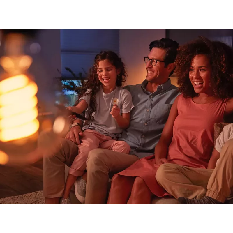 Philips Hue A60 – E27 išmanioji lemputė, Išmanioji lemputė, Bluetooth/Zigbee, Balta, LED, E27, A60