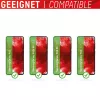 “Displex Smart Glass (9H)” Samsung Galaxy A52/A52(s) 5G/A53 5G, montavimo lipdukas, nedūžtantis, itin plonas, nematomas