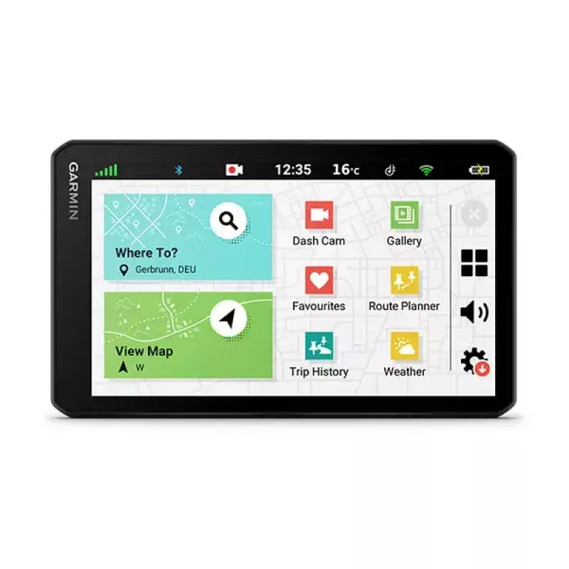 Garmin Drivecam 76 navigatorius Fiksuotas 17,6 cm TFT jutiklinis ekranas 32 GB juoda