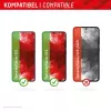 Displex ekrano apsauginis stiklas (10H), skirtas Samsung Galaxy S22/S23, su EASY-ON® Eco montavimo rėmeliu, atsparus įbrėžimams