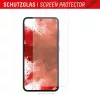 Displex ekrano apsauginis stiklas (10H), skirtas Samsung Galaxy S22/S23, su EASY-ON® Eco montavimo rėmeliu, atsparus įbrėžimams