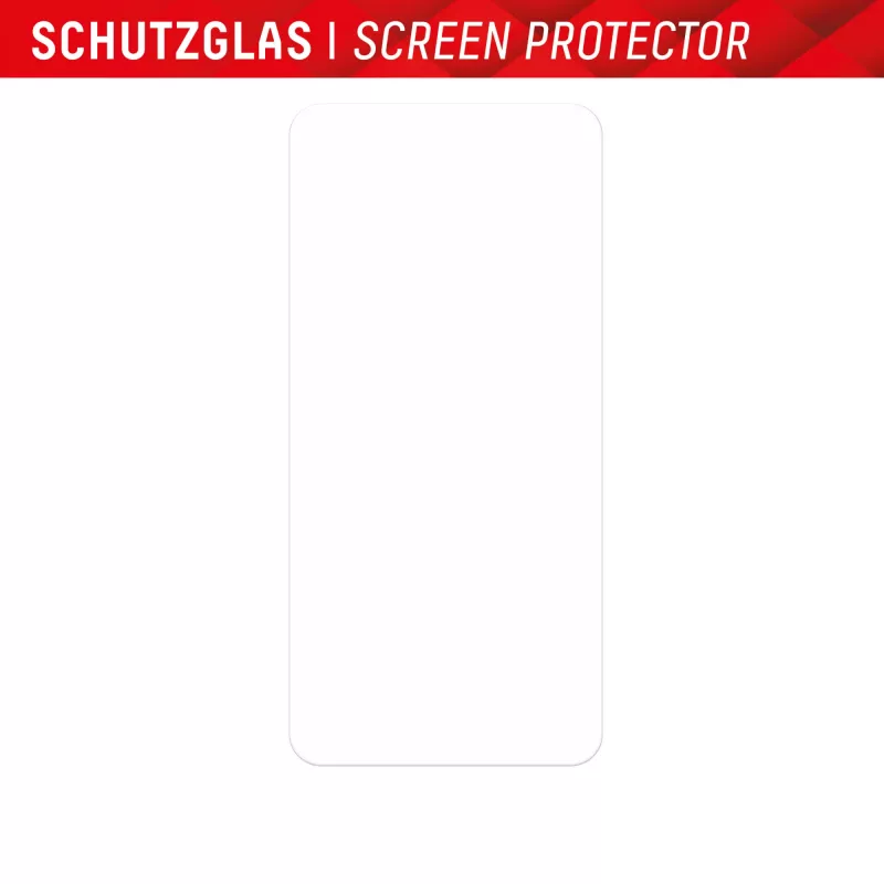 Displex ekrano apsauginis stiklas (10H), skirtas Samsung Galaxy S22/S23, su EASY-ON® Eco montavimo rėmeliu, atsparus įbrėžimams