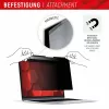 Displex PRIVACY SAFE magnetinis dvipusis privatumo filtras, skirtas MacBook Pro 14,2 colio, atsparus dulkėms ir įbrėžimams