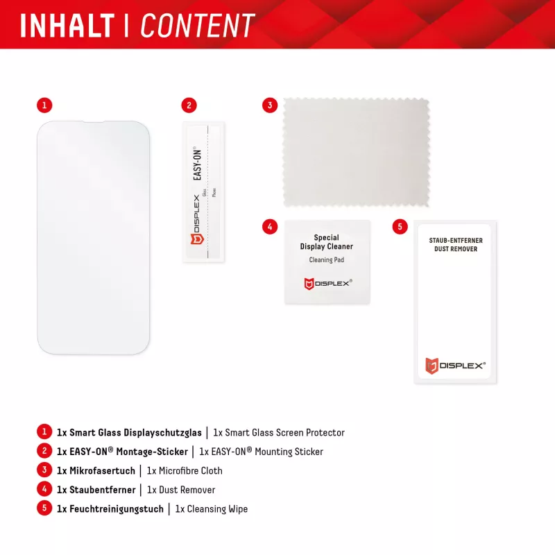 Displex Smart Glass (9H) Samsung Galaxy A54 5G, montavimo lipdukas, nedūžtantis