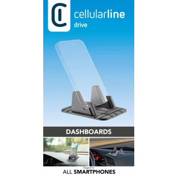 Cellularline Dash Pad Pro – universalus prietaisų laikiklis automobilio prietaisų skydeliui