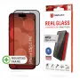 Displex privatumo ekrano apsauga (10H), skirta Apple iPhone 15/15 Pro, Eco montavimo rėmelis, privatumo filtras