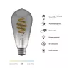 Išmanioji lemputė Avanca International BV Hombli HBEB-0211, Wi‑Fi, 5,5 W, pilka, A19 (6,1×14,2 cm)