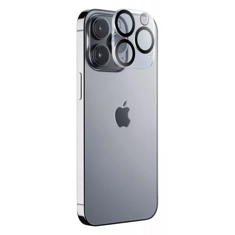 Cellularline kameros objektyvo apsauga - iPhone 15 Pro / 15 Pro Max apsauga kamerai