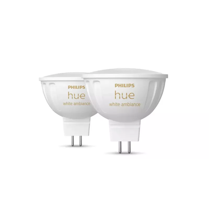 Išmanaus apšvietimo prožektorius Philips Hue White ambience MR16, GU53, 5,1 W, Bluetooth/Zigbee
