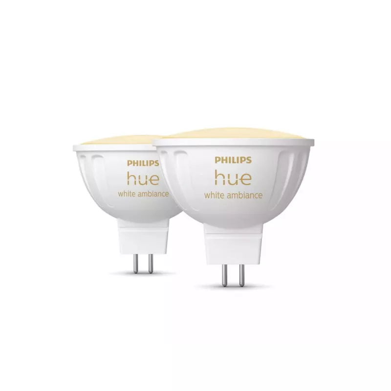Išmanaus apšvietimo prožektorius Philips Hue White ambience MR16, GU53, 5,1 W, Bluetooth/Zigbee