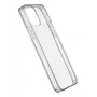 Cellularline Clear Protect - iPhone 12/12 Pro kietas dėklas su guminiais kraštais