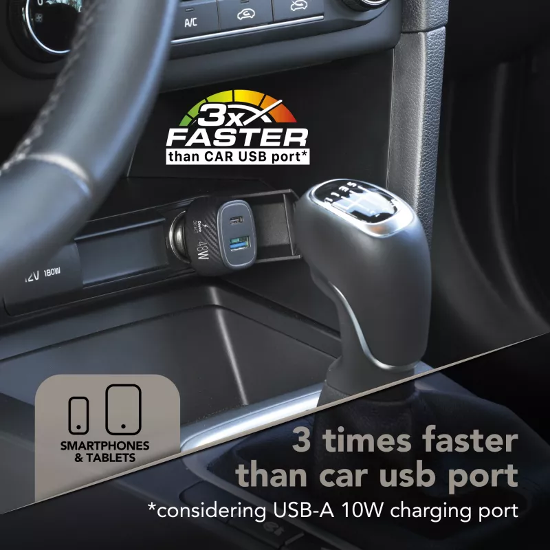 Automobilinis kroviklis Cellularline Multipower Ultra Universalus Greitasis Įkrovimas
