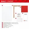Displex Tablet Glass (9H), skirtas Samsung Galaxy Tab A11+/A9+, Eco montavimo rėmelis, nedūžtantis