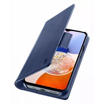 Cellularline Book - Galaxy A15 esminė apsauga su magnetiniu saugiu užsegimu