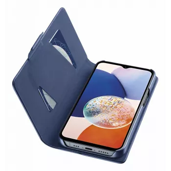 Cellularline Book - Galaxy A15 esminė apsauga su magnetiniu saugiu užsegimu