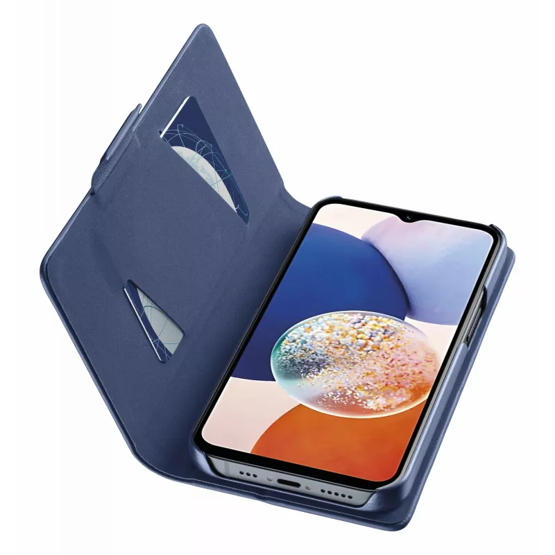 Cellularline Book - Galaxy A15 esminė apsauga su magnetiniu saugiu užsegimu