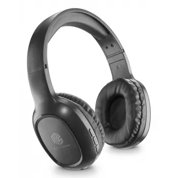 Music Sound Basic Bluetooth ant ausų uždedamos ausinės su nuotolinio valdymo pulteliu ir mikrofonu