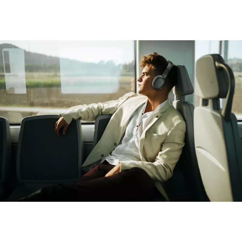 Music Sound Basic Bluetooth ant ausų uždedamos ausinės su nuotolinio valdymo pulteliu ir mikrofonu