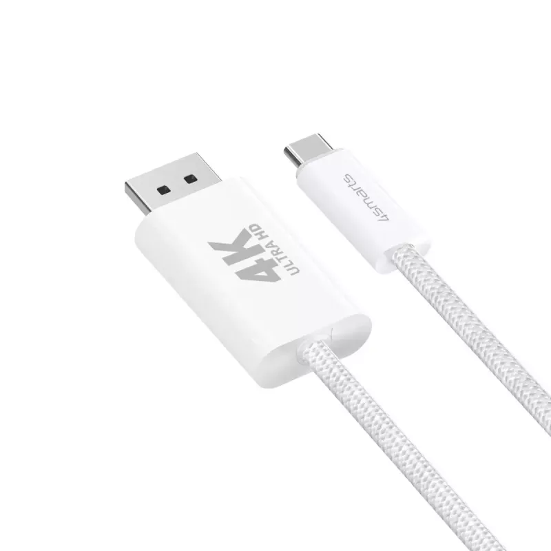 „DisplayPort“ laidas 4smarts 540958 2 m USB-C baltas