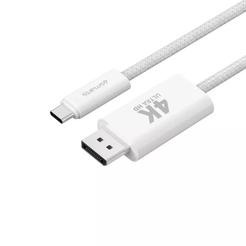 „DisplayPort“ laidas 4smarts 540958 2 m USB-C baltas