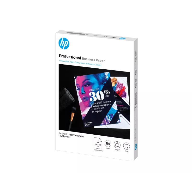 HP Professional Business Paper Glossy 180 g/m2 A4 (210 x 297 mm) 150 lapų