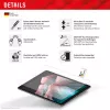 Displex Tablet Glass (9H), skirtas Apple iPad Pro 11'' (2025/2024), Eco montavimo rėmelis, nesudužįs, itin plonas, nematomas