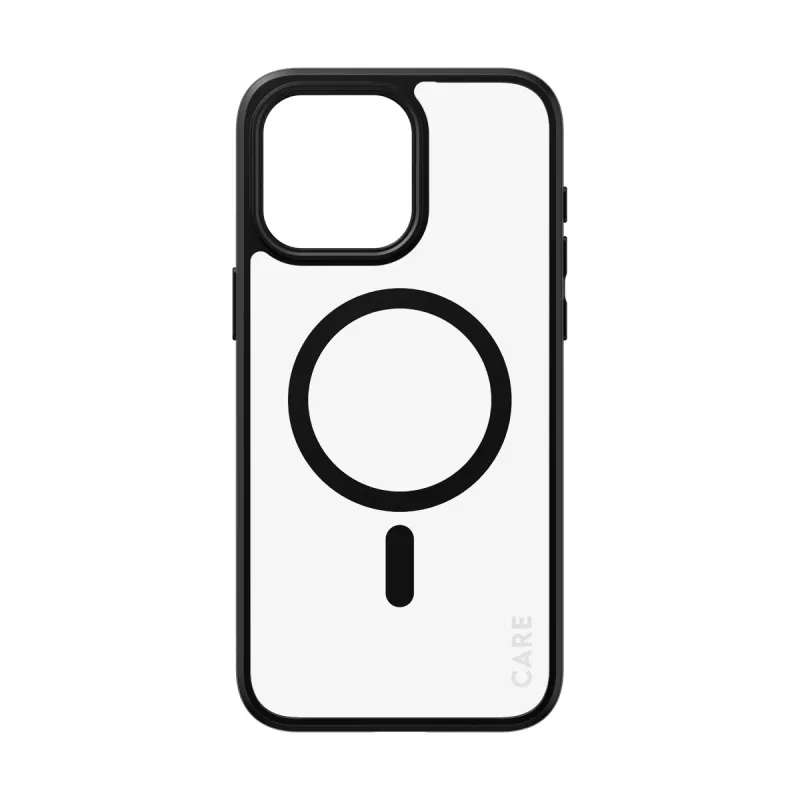 PanzerGlass CARE™ by ® Urban Combat Case Skaidrus su Juodu MagSafe iPhone 15 Pro Max