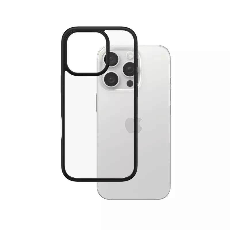 Cover PanzerGlass HardCase Transparent w. White MagSafe iPhone 16 Plus