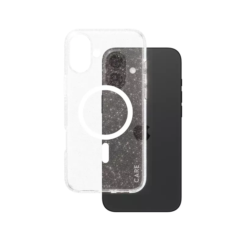 PanzerGlass CARE™ by ® Urban Combat Case Star Lit w. White MagSafe iPhone 16 Plus
