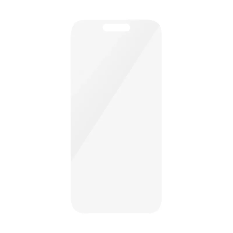 PanzerGlass ® ekrano apsauga iPhone 16 | 15 | Classic Fit, Apple, Apple - iPhone 16, Sausas uždėjimas, Atsparus įbrėžimams, Atsparus smūgiams, Skaidrus, 1 vnt.