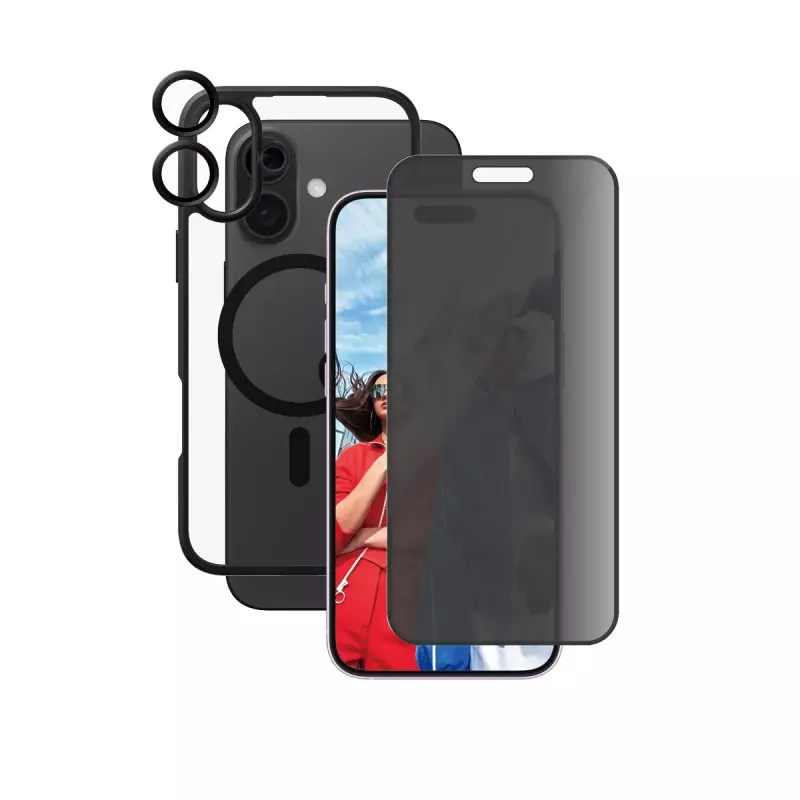 PanzerGlass ® | CARE by ® Flagship 3-in-1 Privatumo Rinkinys iPhone 16 Plus
