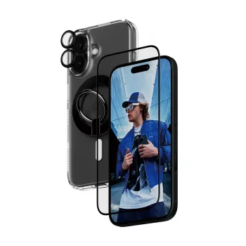 „PanzerGlass“ 4-in-1 apsaugos rinkinys, skirtas „iPhone '24 6.1“