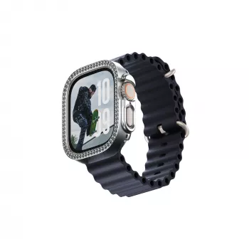 PanzerGlass SAFE. by ® Bling Bumper Sidabrinė Apple Watch Ultra 3 | Ultra 2 | Ultra | 49mm