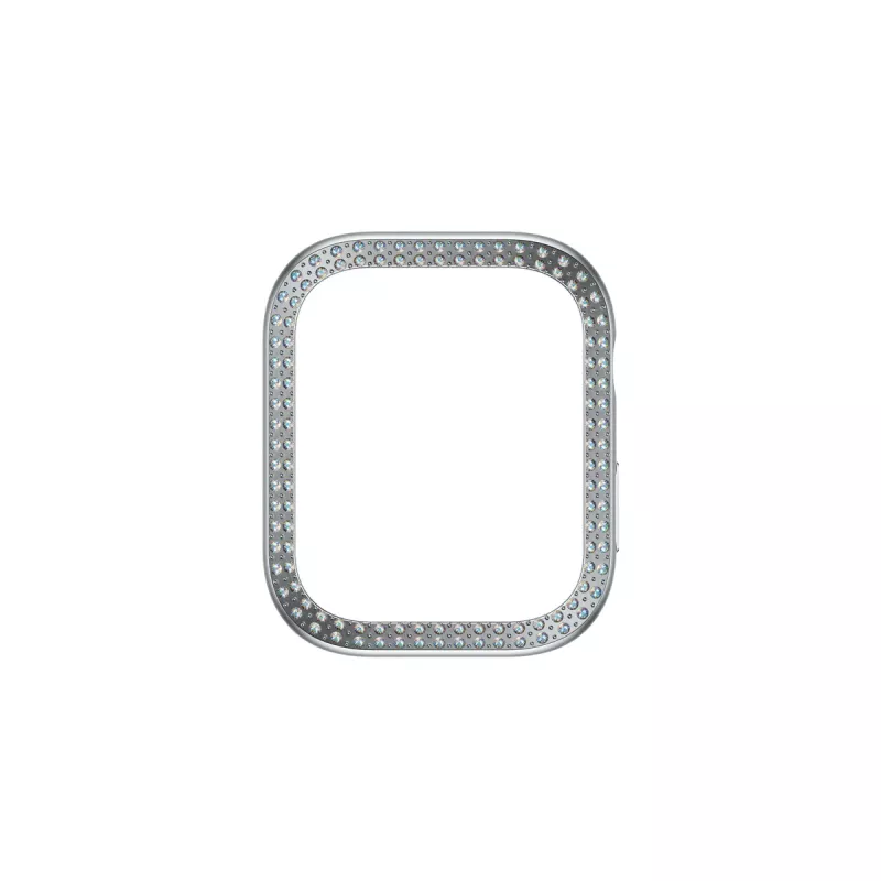 PanzerGlass SAFE. by ® Bling Bumper sidabrinis Apple Watch Series 10 46mm permatomas