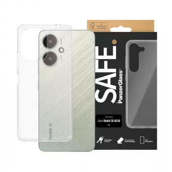 PanzerGlass SAFE. By ® TPU dėklas skaidrus, skirtas Xiaomi Redmi 13C