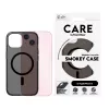 PanzerGlass CARE™ by ® Urban Combat dėklas Smokey su juodu MagSafe skirtas iPhone 15