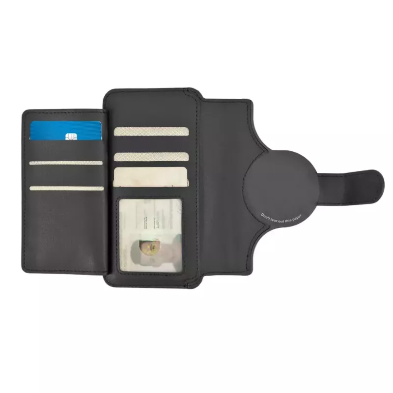Flip case 4smarts 541130 juodas iPhone 14 Pro 12 13 15